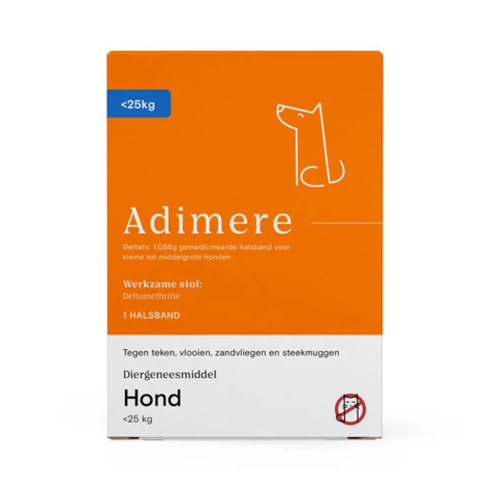 Adimere Vlooien- en Tekenband Hond