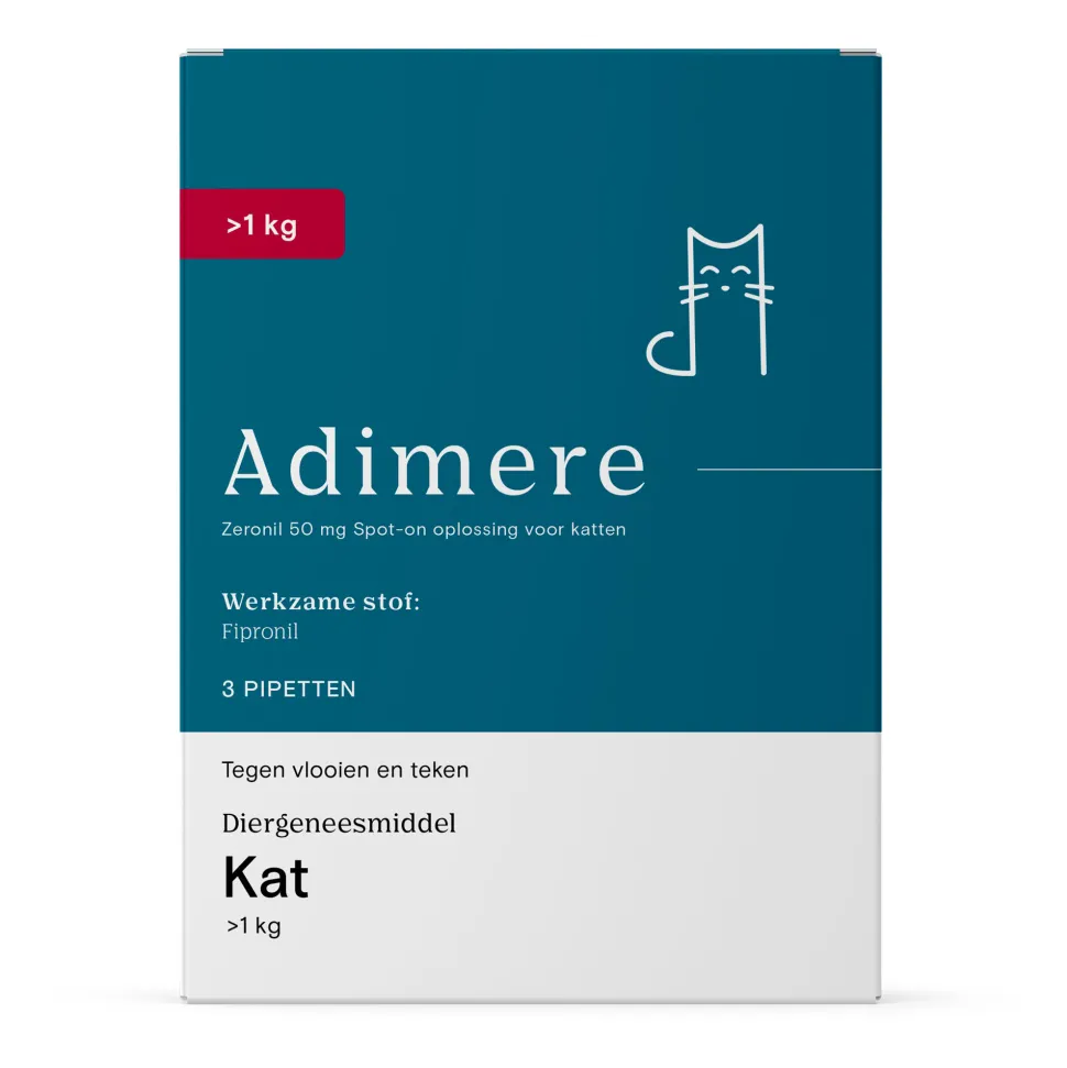 Adimere Vlooien en Teken - Kat