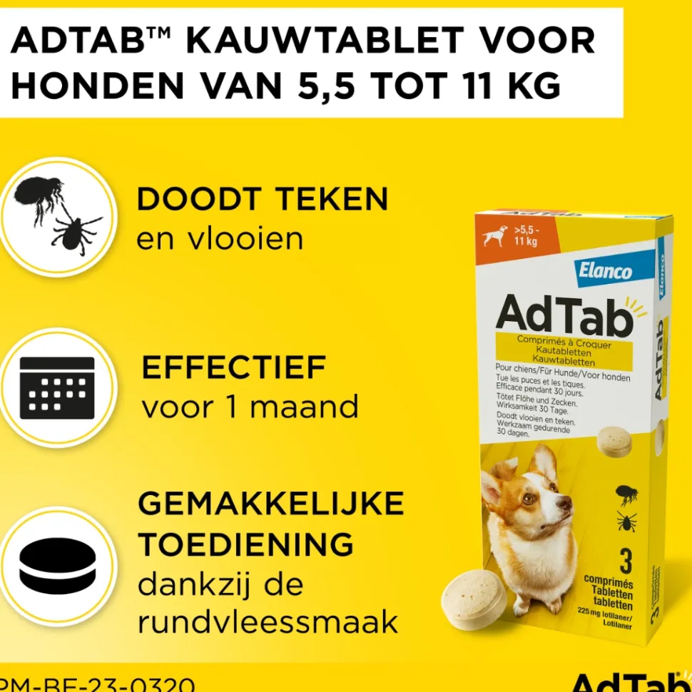 AdTab Kauwtabletten Hond