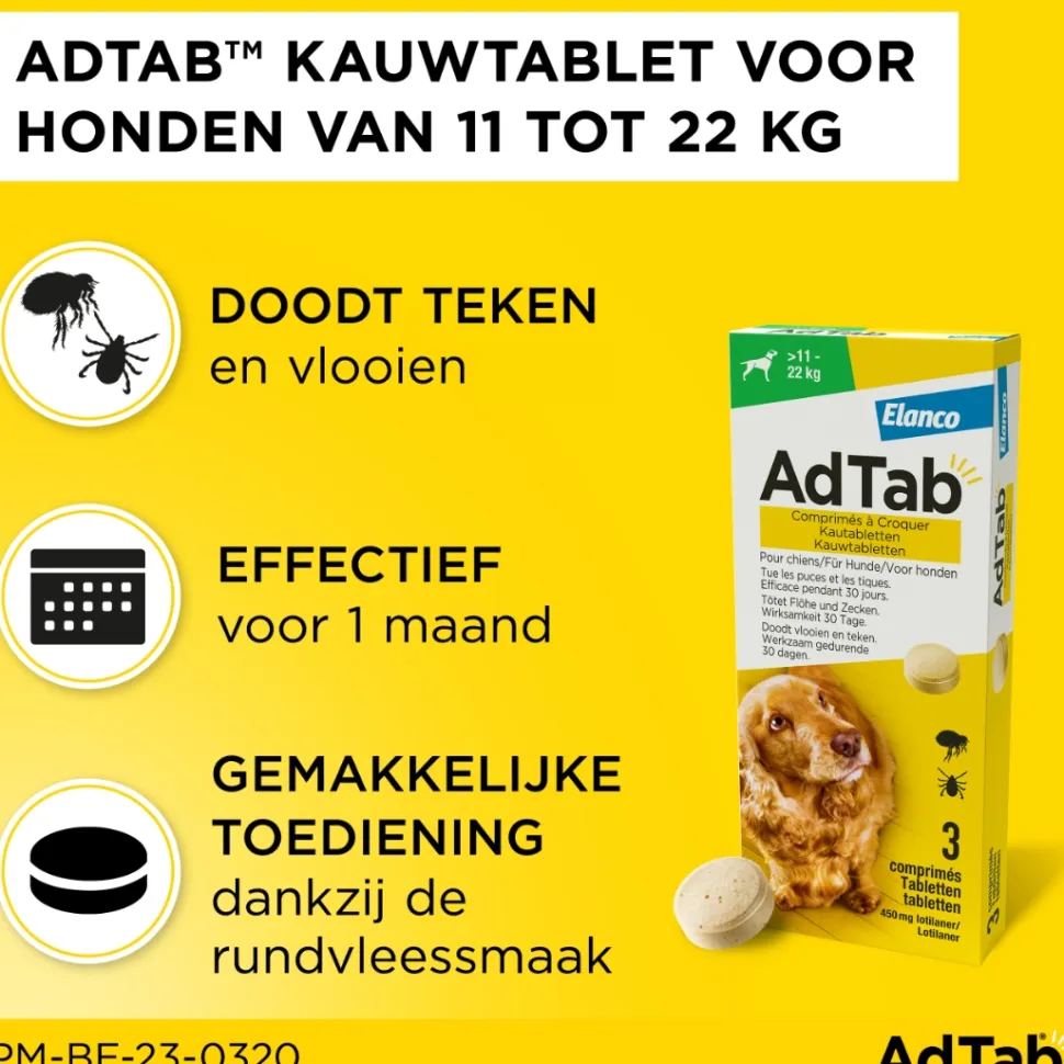 AdTab Kauwtabletten Hond