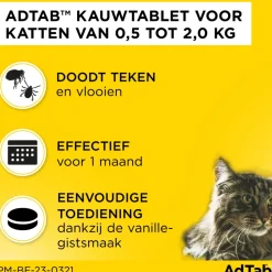 AdTab Kauwtabletten Kat