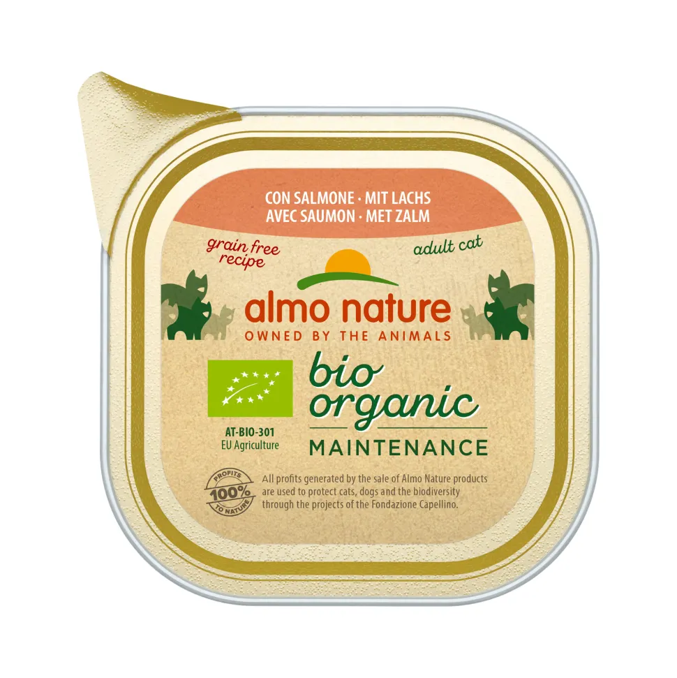 Almo Nature Bio Organic Maintenance Kattenvoer - Zalm