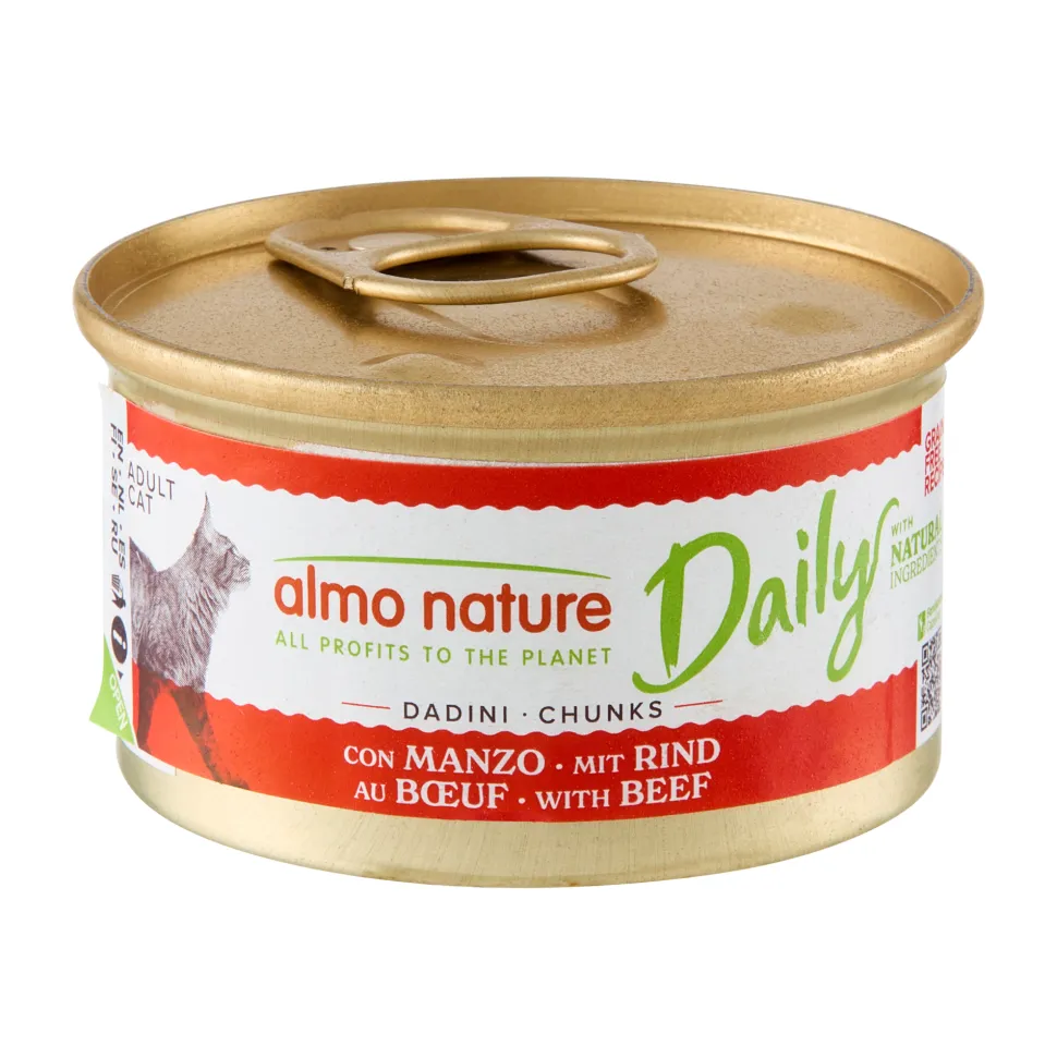 Almo Nature Cat Daily Menu Kattenvoer - Blik - Rund