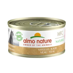 Almo Nature Cat - HFC 70 Natural - Kattenvoer - Blik - Kalfsvlees