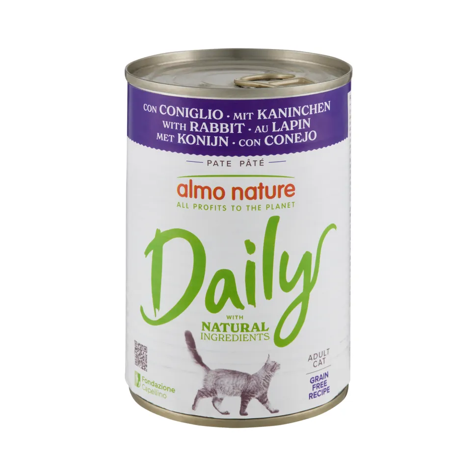 Almo Nature Daily Menu Kattenvoer - Blik - Konijn