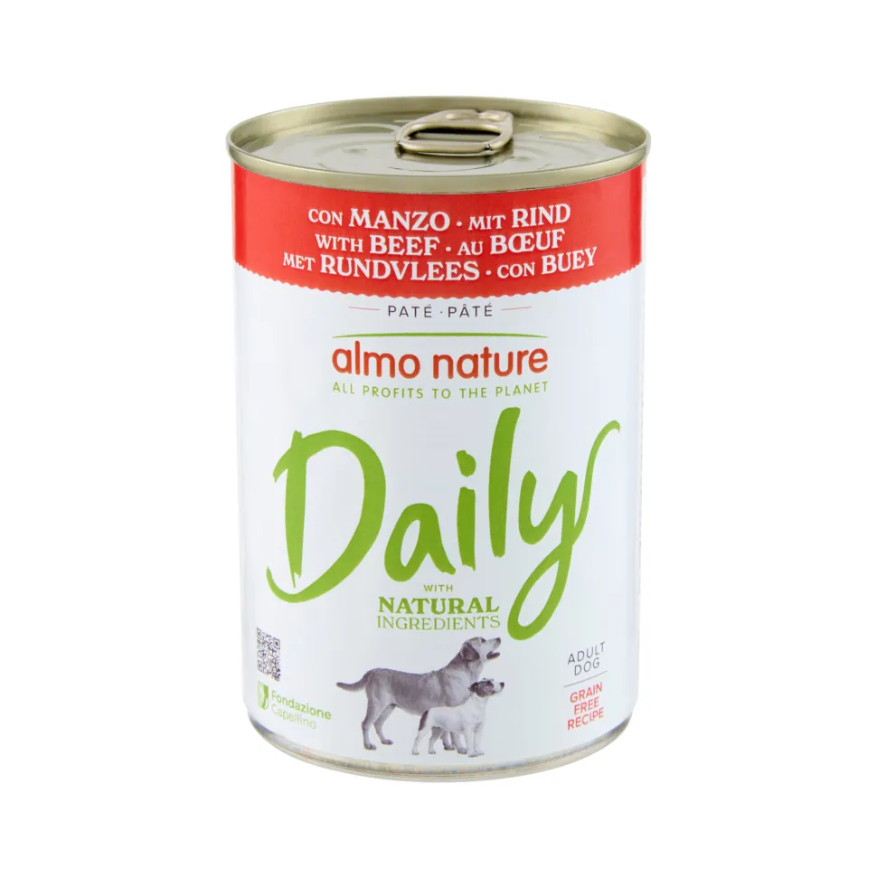 Almo Nature Dog Daily Hondenvoer - Blik - Rund