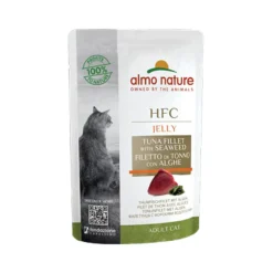 Almo Nature HFC Jelly Kattenvoer - Maaltijdzakje - Tonijnfilet & Algen