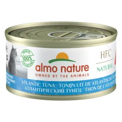 Almo Nature HFC 70 Natural Kattenvoer - Blik - Atlantische Tonijn