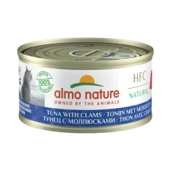 Almo Nature HFC 70 Natural Kattenvoer - Blik - Tonijn en Mosselen