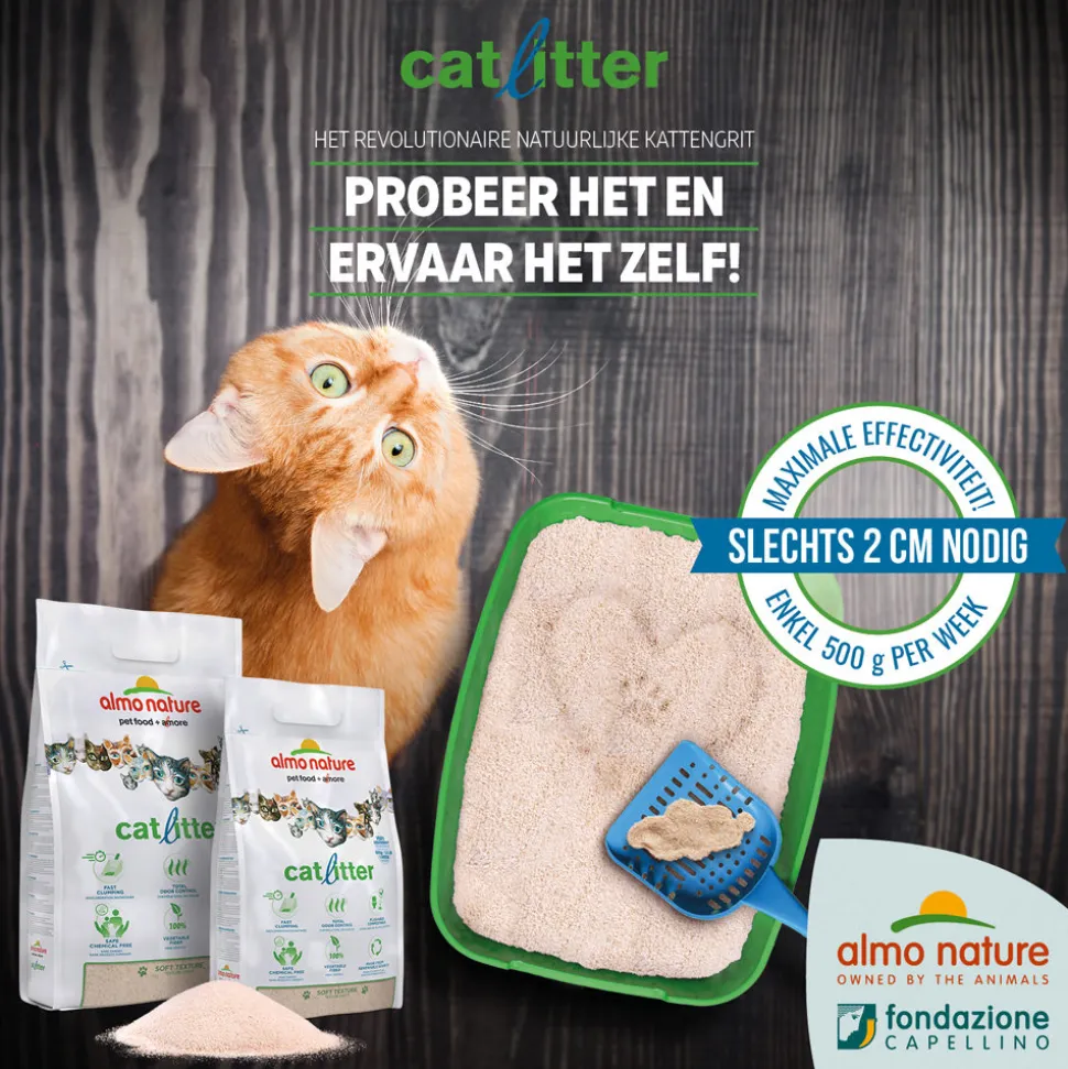 Almo Nature Naturel Kattenbakvulling
