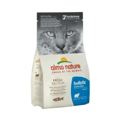 Almo Nature Sterilised Kattenvoer - Zalm en Rijst