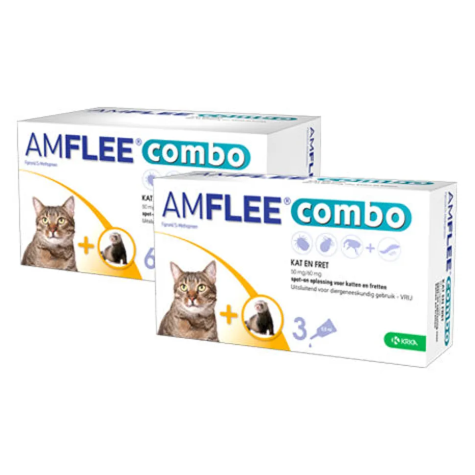Amflee Combo Spot-on Kat en Fret