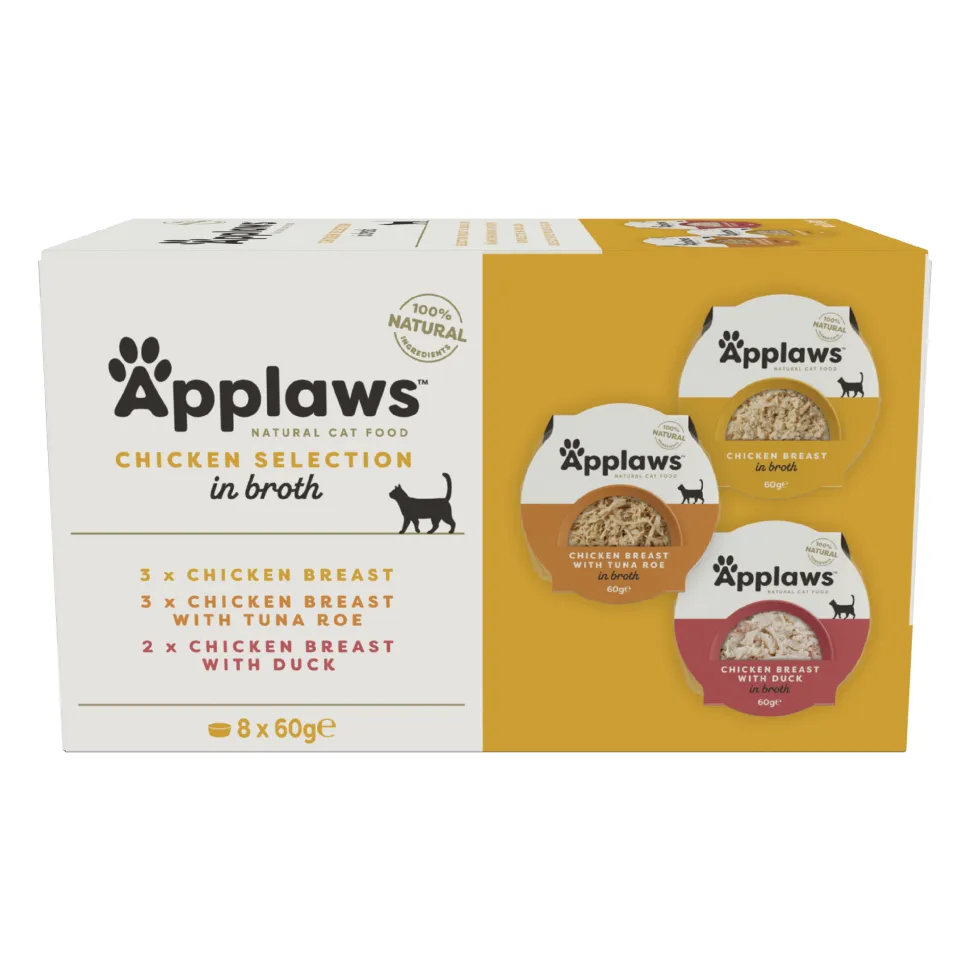 Applaws Cat - Multipack Chicken Selection Pots