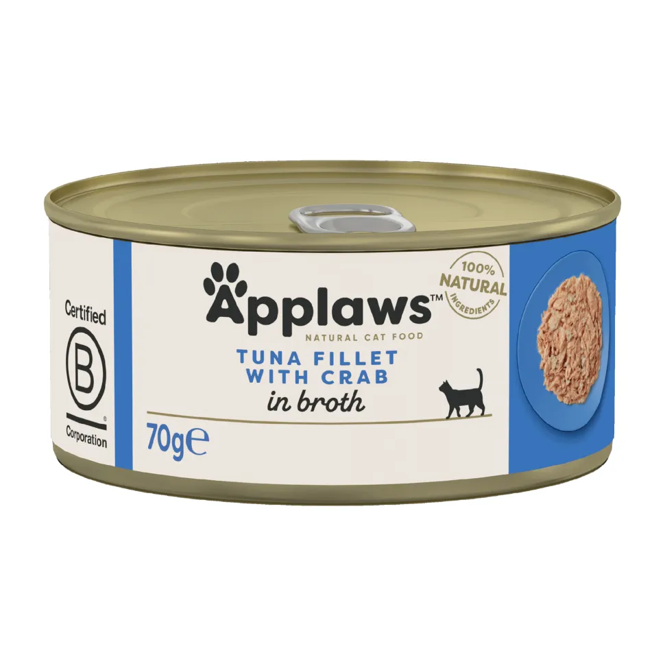 Applaws Cat - Tuna Fillet & Crab