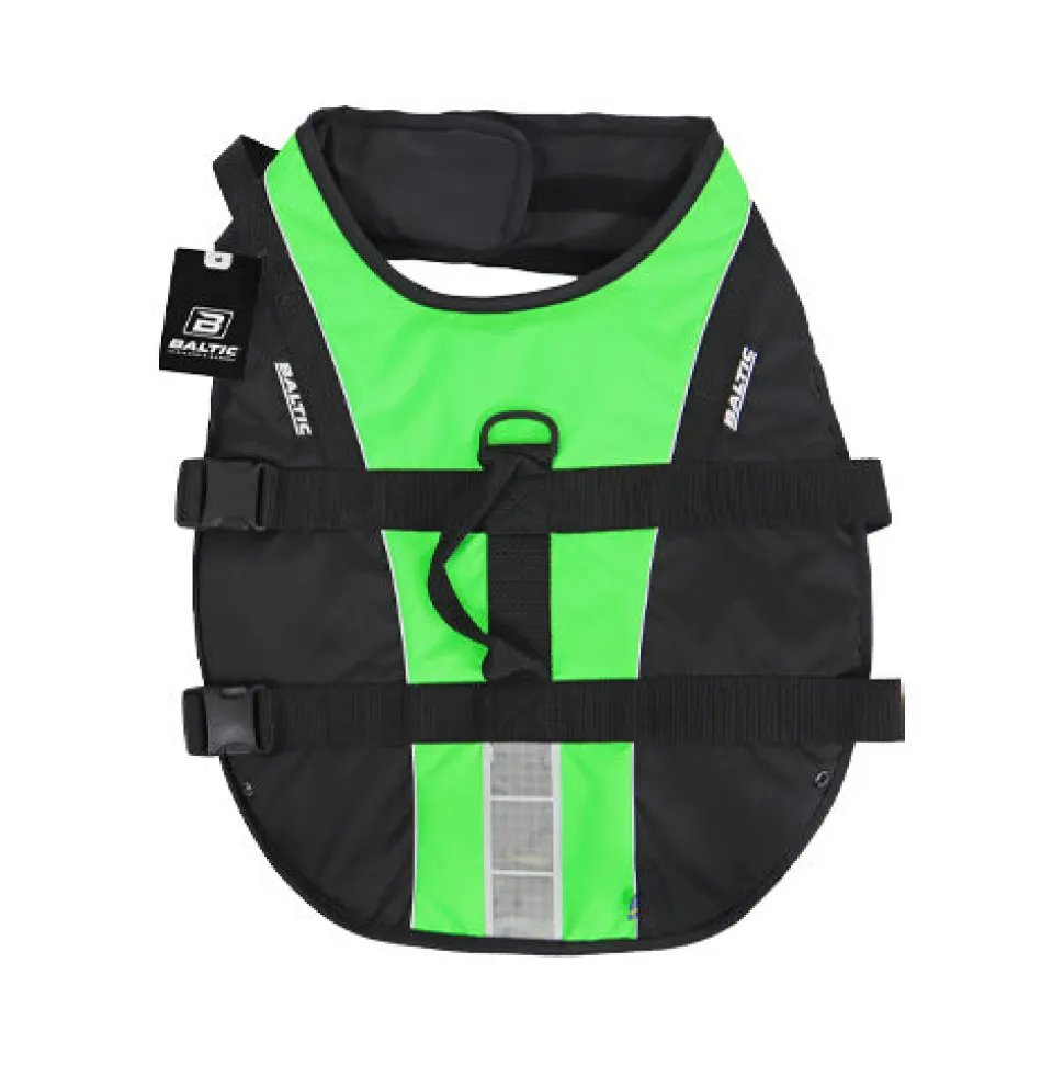 Baltic Hondenzwemvest Mascot Groen/Zwart