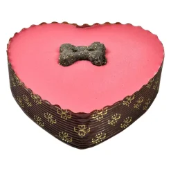 Barking Bakery Pink Heart Pawty Cake
