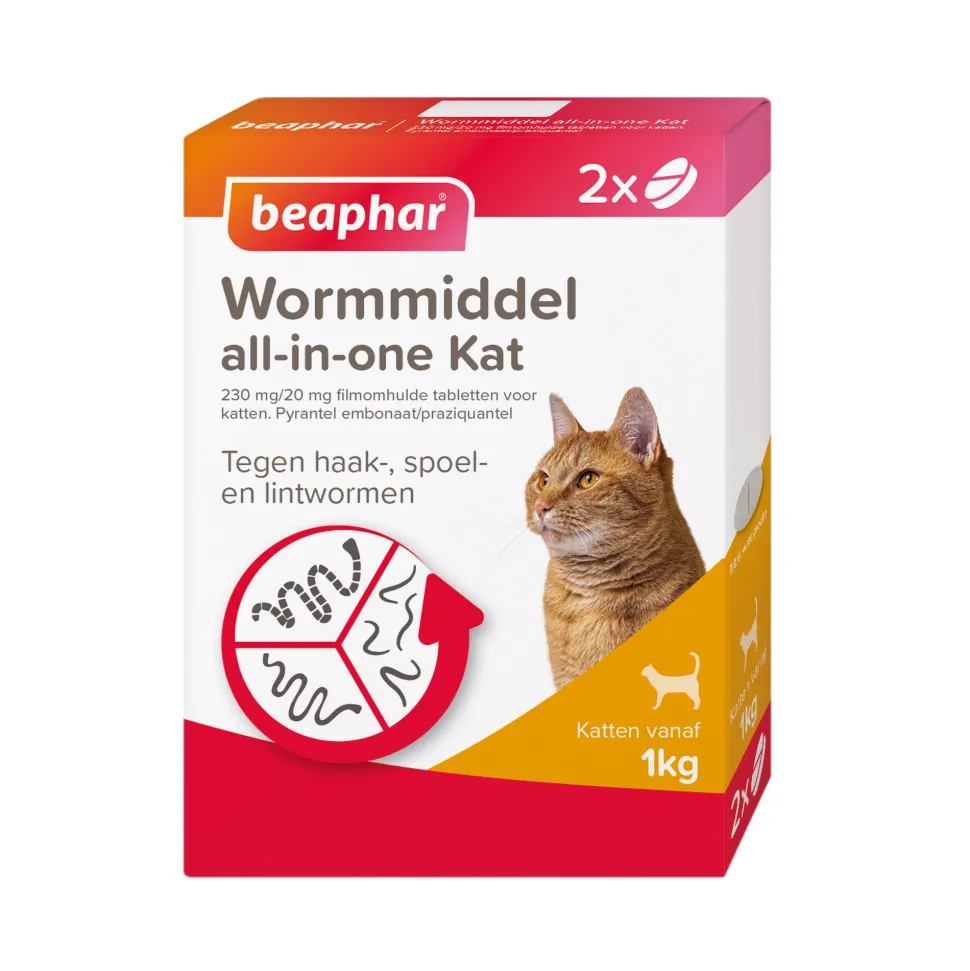 Beaphar Wormmiddel All-in-one Kat