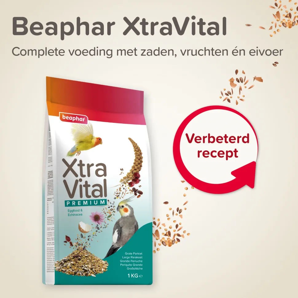 Beaphar XtraVital Grote Parkiet