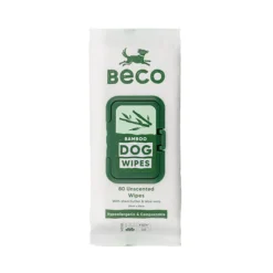 Beco Bamboo Dog Wipes - Unscented