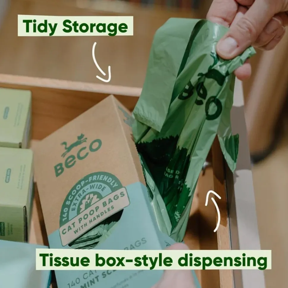Beco Cat Poop Bags - Scented