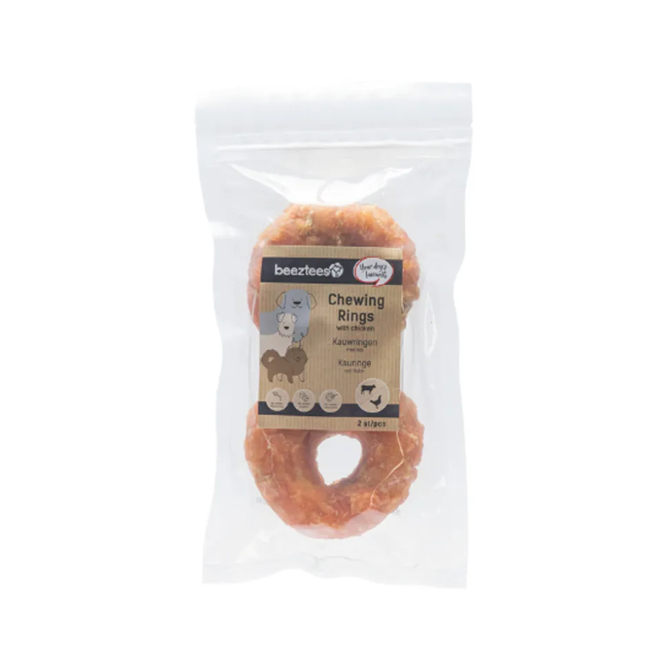 Beeztees Culinair Kauwring Met kip
