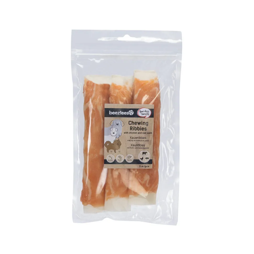 Beeztees Kauwribs Hondensnack