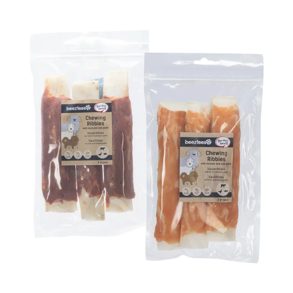 Beeztees Kauwribs Hondensnack