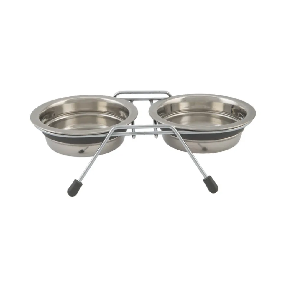 Beeztees Lumara RVS Deluxe Dinerset