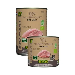 Biofood Organic 100% Kip - Hond & Kat