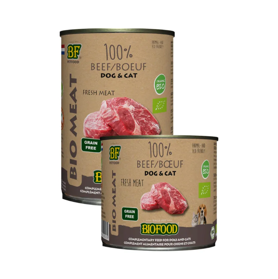 Biofood Organic 100% Rund - Hond & Kat