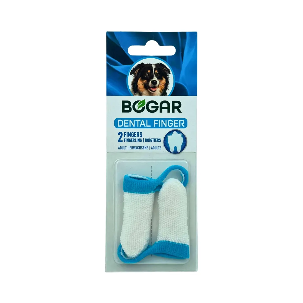 Bogar Anti-Plaque Finger - Hond