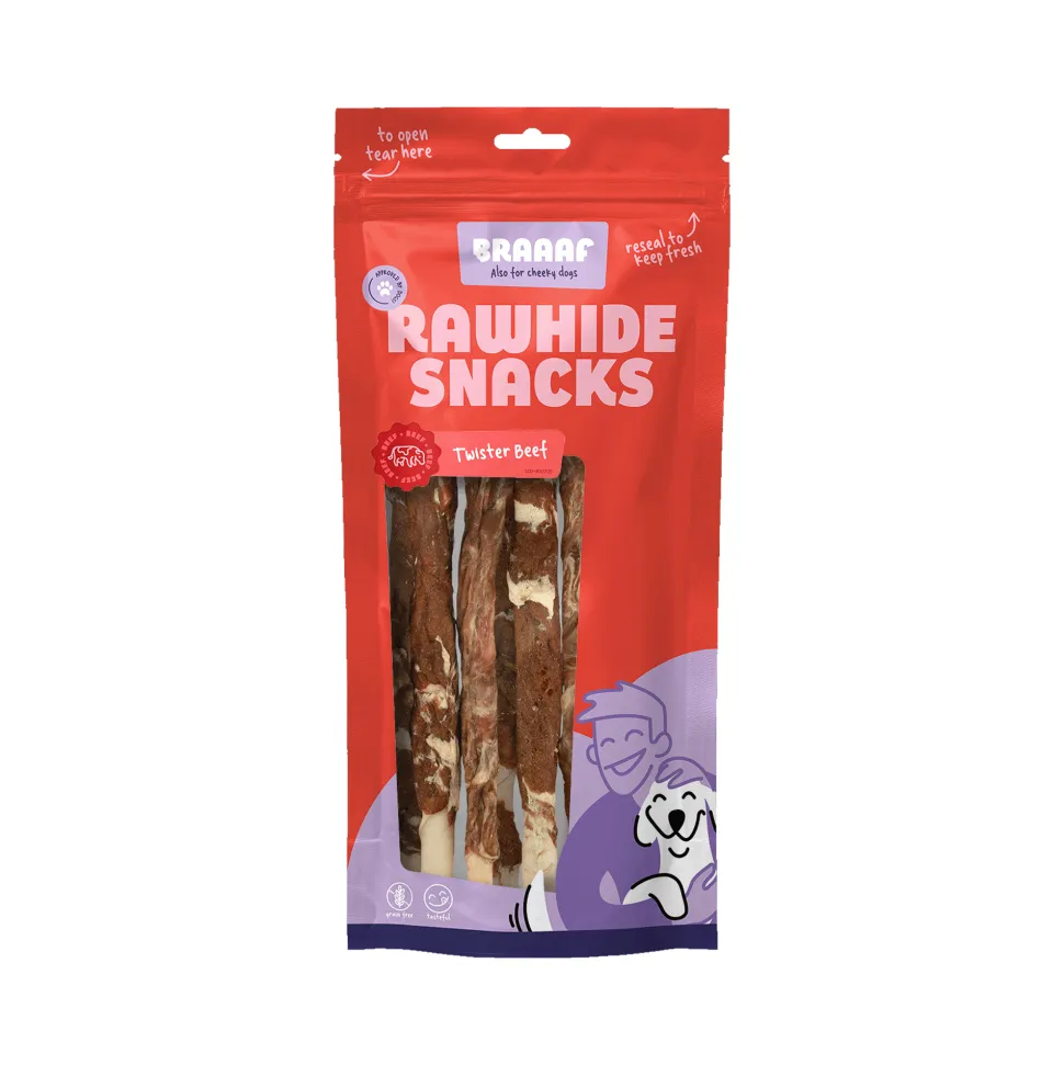 Braaaf Twister Hondensnacks