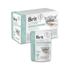 Brit Veterinary Diet Cat - Grain free - Urinary & Stress Relief - Pouch