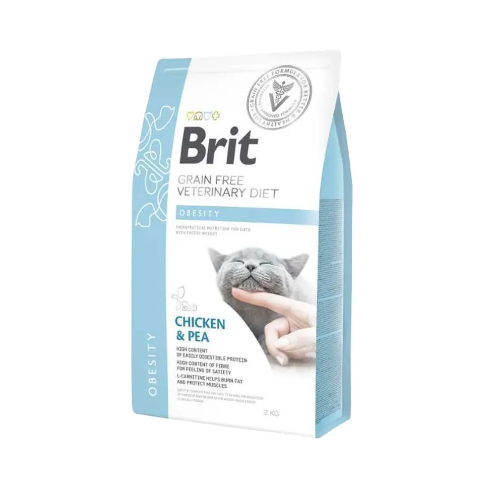 Brit Veterinary Diet Cat - Grain free - Obesity