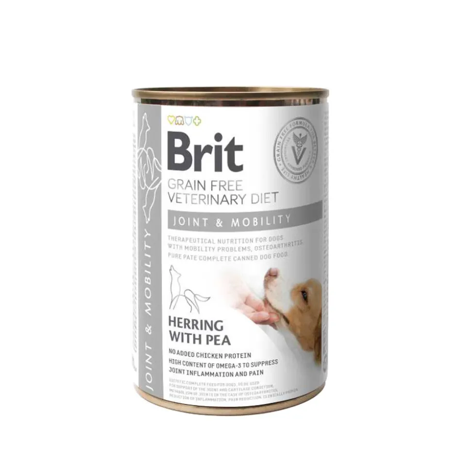 Brit Veterinary Diet Dog - Grain free - Joint & Mobility - Blik