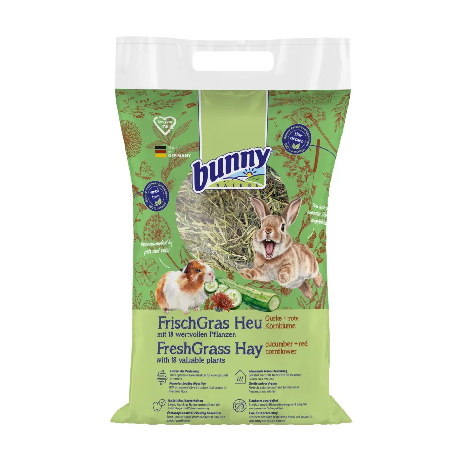 Bunny Nature Vers Gras Hooi