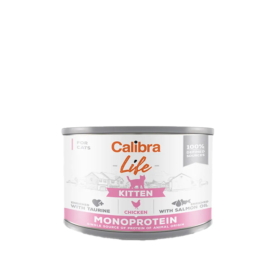 Calibra Cat Life Kitten Natvoer - Kip