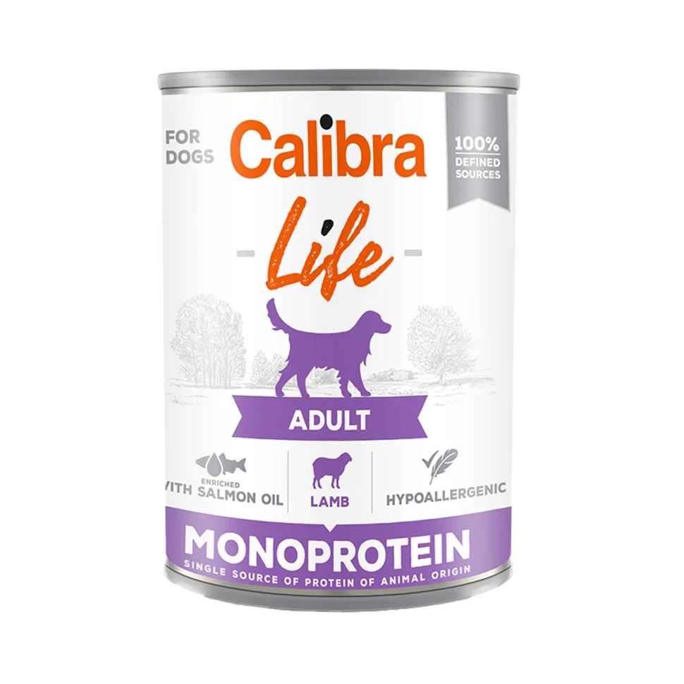 Calibra Dog Life Adult Natvoer - Lam