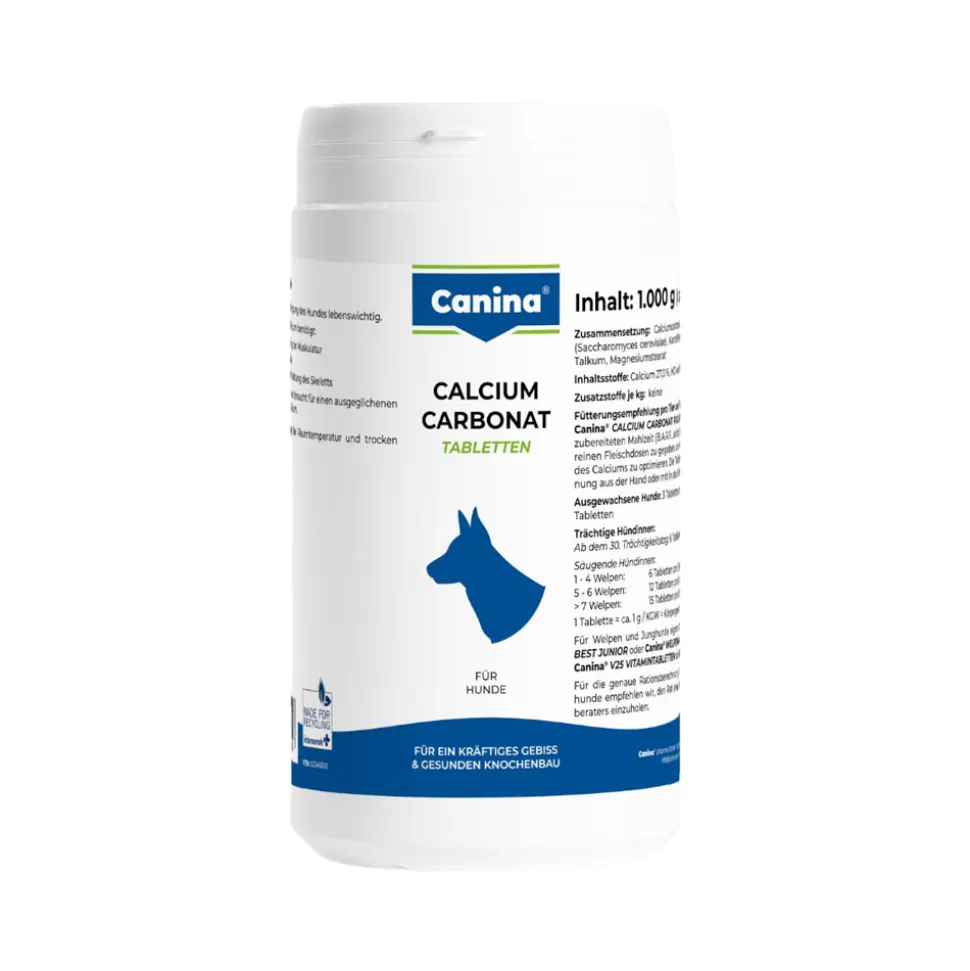 Canina Calcium Carbonaat Tabletten