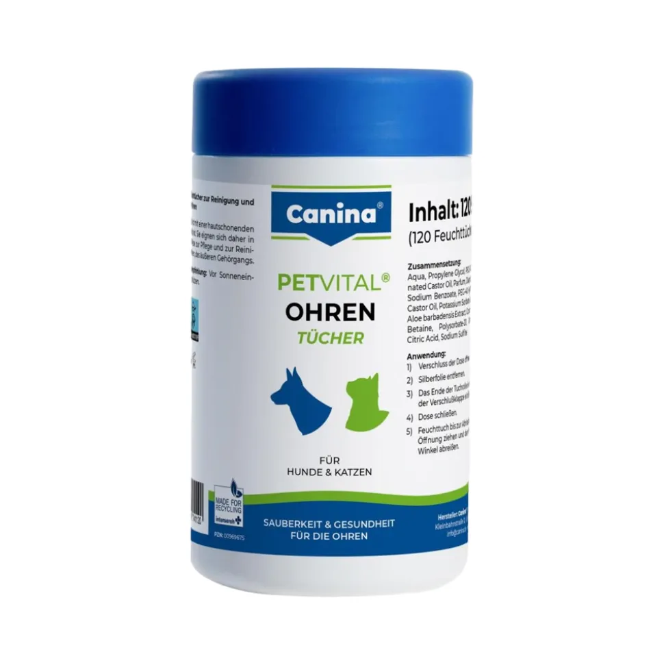 Canina Petvital Oordoekjes