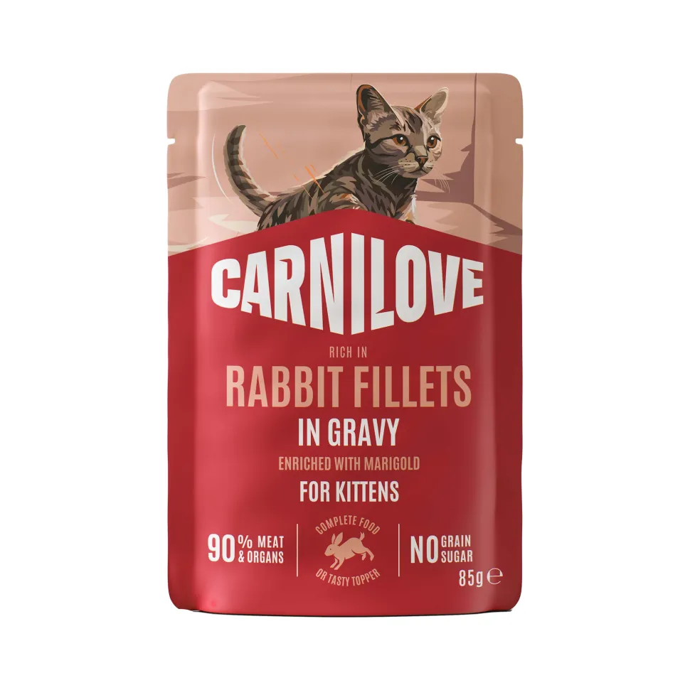 Carnilove Pouch Gravy All Breeds Kitten Kattenvoer