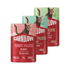 Carnilove Pouch Jelly All Breeds Adult Kattenvoer
