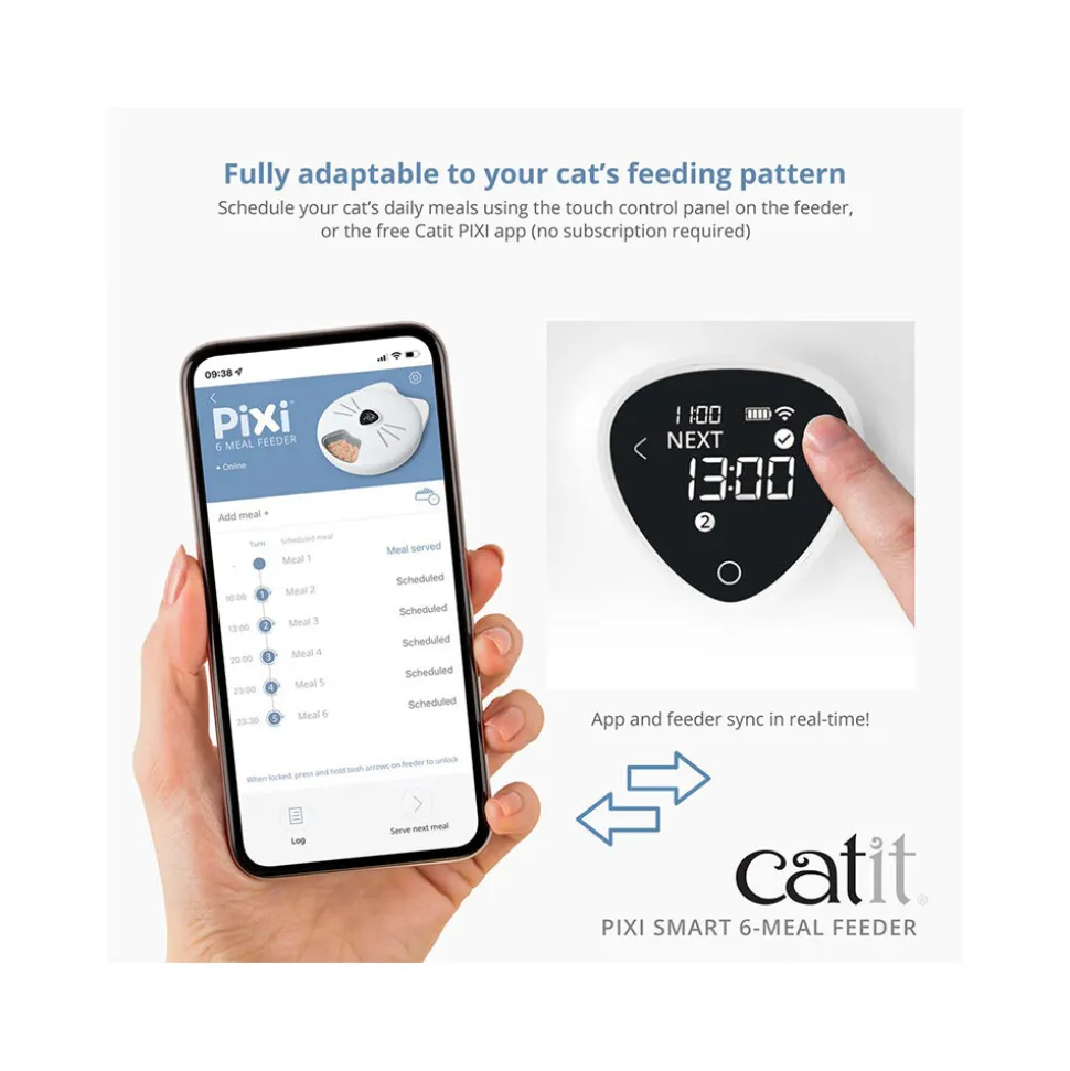 Catit PIXI Smart 6-meal Feeder