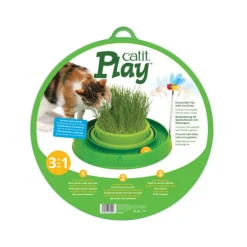 Catit Play Circuit Ball Toy with Grass Planter