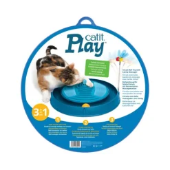 Catit Play Circuit Ball Toy with Catnip Massager