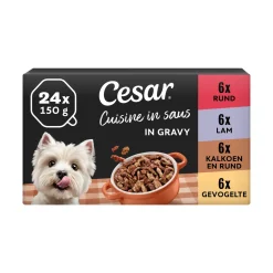 Cesar Cuisine in Saus - Multipack