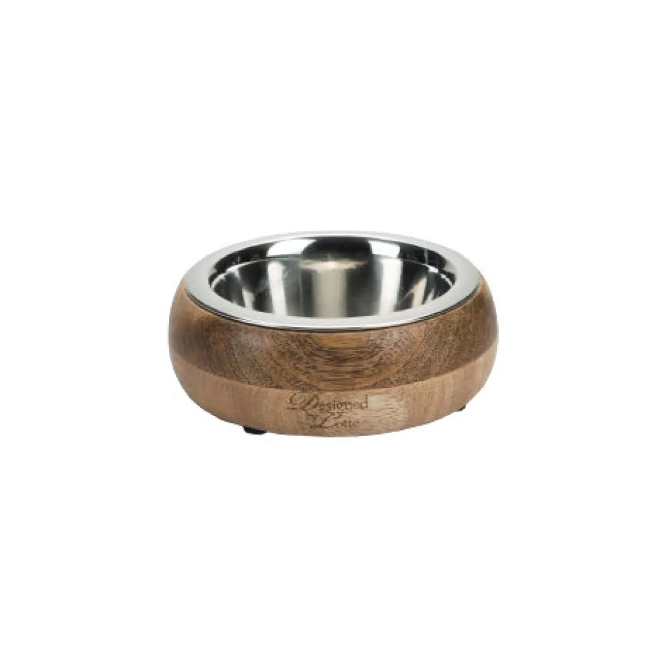 Designed by Lotte Houten Eet- en Drinkbak Mandira