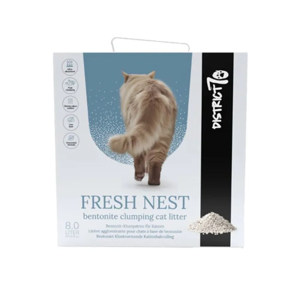 District 70 Fresh Nest - Klontvormende Kattenbakvulling