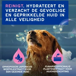 Douxo spa Shampoo bij geprikkelde huid