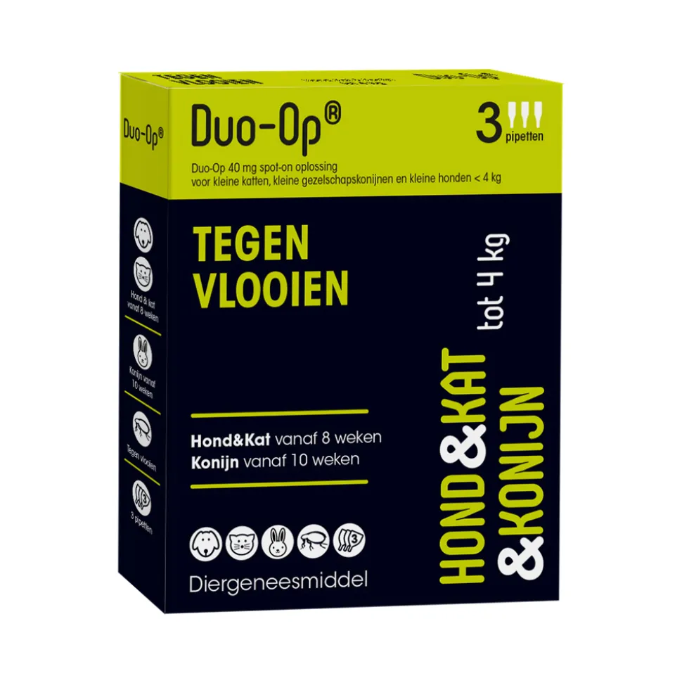 Duo-Op Hond, Kat en Konijn tot 4 kg
